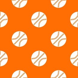 basketball ball pattern repeat seamless in orange color for any design.  geometric illustration