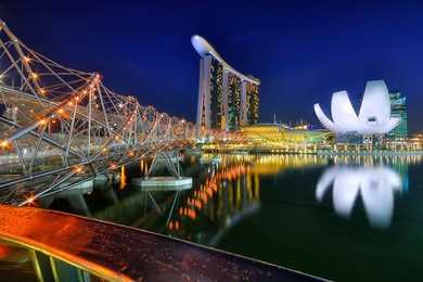 singapore city skyline