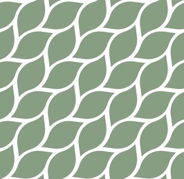 geometric leaves vector seamless pattern. abstract vector texture. leaf background.
