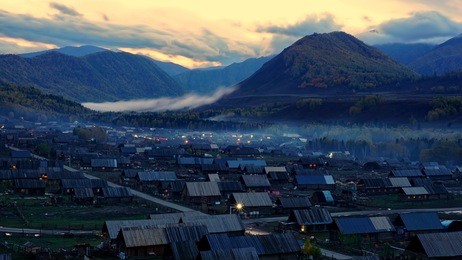 hemu village, xinjiang, china