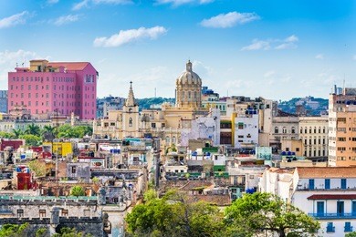 havana, cuba downtown skyline.