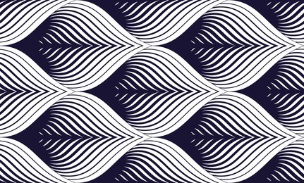 seamless geometric pattern. geometric simple fashion fabric print. vector repeating tile texture. roof tiling or fish squama shapes motif. single color, black and white. usable for fabric, wallpaper