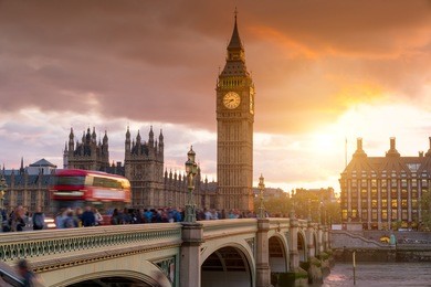 big ben clock tower, city of london, westminster, united kingdom
