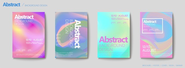 fluid liquid style brochure, pastel color mix background flyer design in aqua blue and pink tone