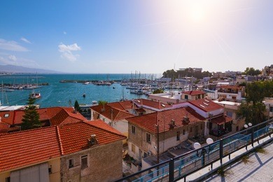 marina of mikrolimano, piraeus, greece