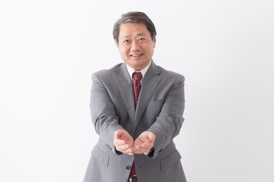 asian senior businessman