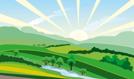 countryside landscape