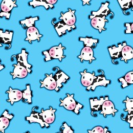 cute cow pattern
