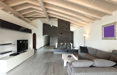  modern architecture contemporary,  interior, large livingroom