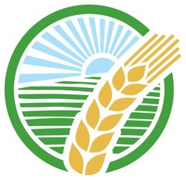 wheat sign - badge (design)