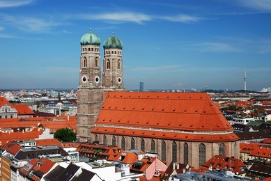 the church of our lady (frauenkirche) in munich (germany, bavaria).