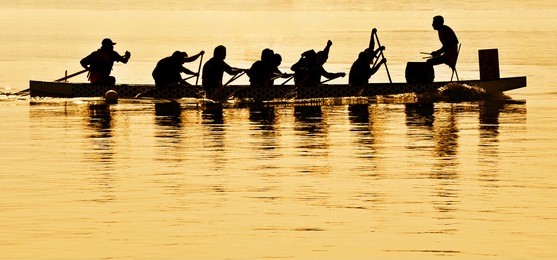 boat regatta silhouette