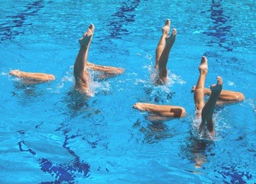 synchronized swimming