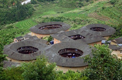 tianluokeng tulou cluster