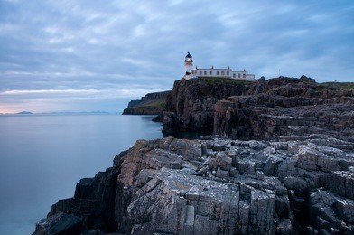 neist point lighthouse, isle of skye , scotland