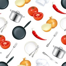 background kitchen, seamless