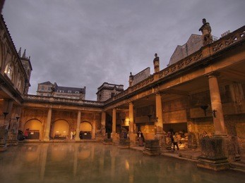 roman baths in bath england