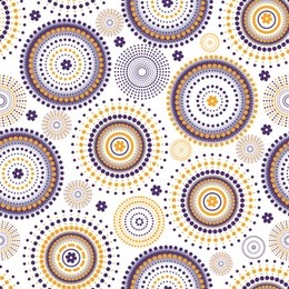 seamless circle with color