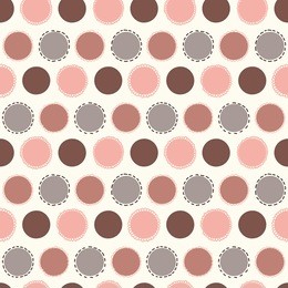 seamless pattern with circles