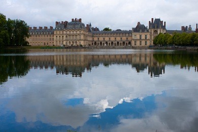 chateau de fontainebleau, residence of napoleon i, paris