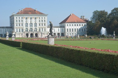 nymphenburg palace in munich as symbol of german culture