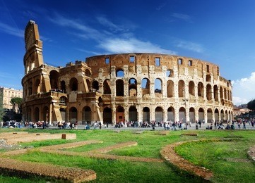 colosseum in rome, italy