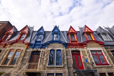 part of the victorian homes with roof color in montreal # 2