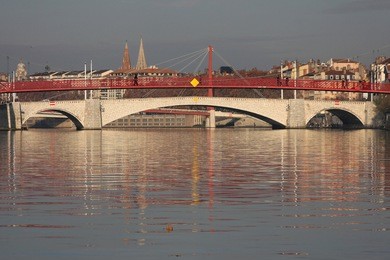 saone river in lyon
