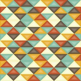 seamless retro geometric pattern