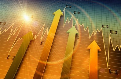 financial and business chart and graphs