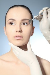 beauty therapeutical female skin juvenation.