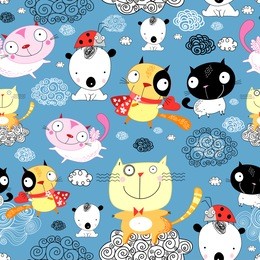 texture of funny cats