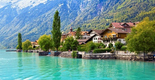 brienz village, switzerland