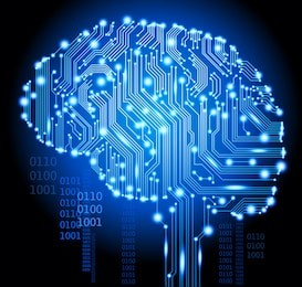 the concept of  thinking.background with brain.the file is saved in ai10 eps version. this illustration contains a transparency.