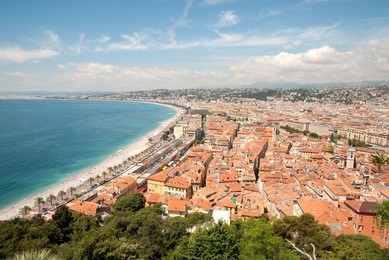 historical part of nice, france