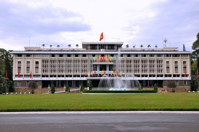 vietnam tourism, reunification palace, ho chi minh