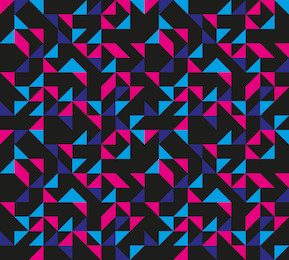 seamless retro geometric pattern