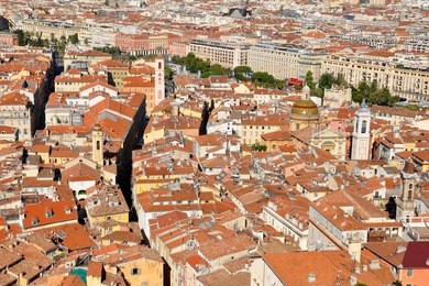 nice old town, french riviera, france