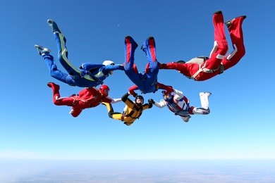 skydiving photo