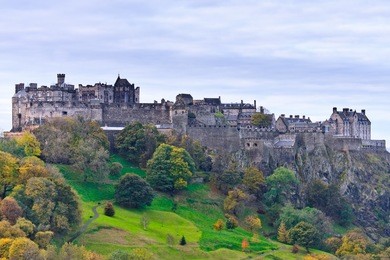 edinburgh castle, scotland, united kingdom