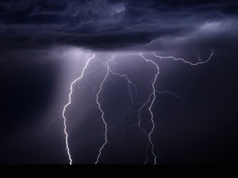 lightning strike