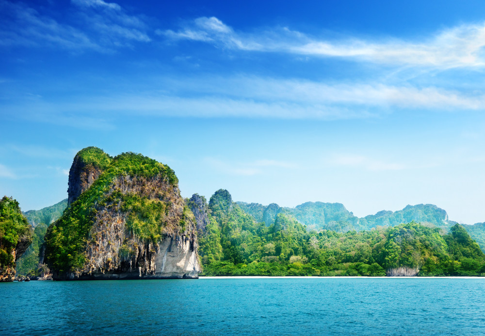 railay beach in krabi thailand