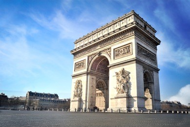 arc de triomphe - paris - france
