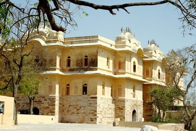 madhavendra bhawan at nahargarh fort, jaipur. madhavendra bhawan is a palace at nahargarh fort.