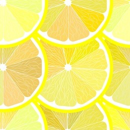 seamless lemon pattern vector