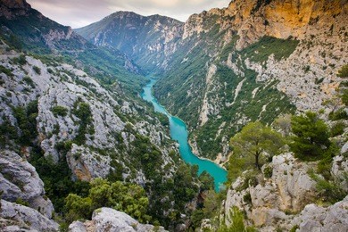 verdon gorge, provence, france