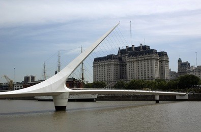 "woman bridge",puerto madero buenos aires