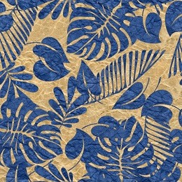 art vintage blue floral seamless pattern on old paper textured background. vector version is also in my gallery.