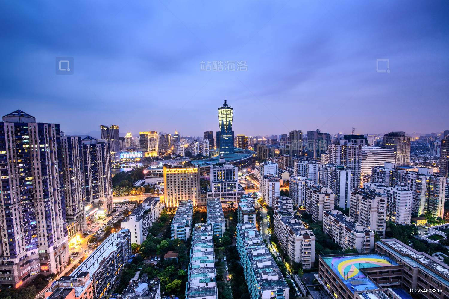 杭州城市夜景