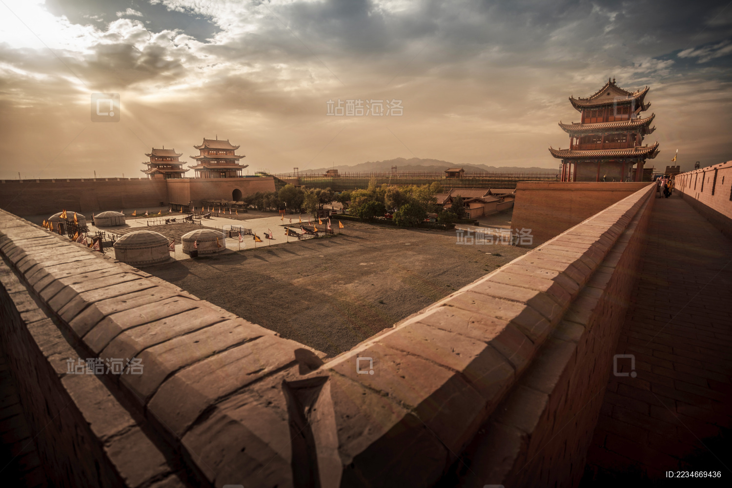 天下第一关——中国甘肃嘉峪关